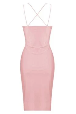 Lilith - Pink Cami Gathered Wrap Dress 9 Lilith - Pink Cami Gathered Wrap Dress -Deals Sarto View Store 25 1