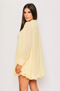 Chelsea - Lemon Frill Hem Day Dress 11 Chelsea - Lemon Frill Hem Day Dress -Deals Sarto View Store 28 03 MISSG2 69214