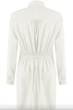 Steffany - White D Ring Asymmetric Shirt Dress -Deals Sarto View Store 4 d84b891e 4594 4384 930b cedd38ef3d15