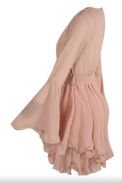 Hanella - Rose Pink Chiffon Belted Skater Dress -Deals Sarto View Store Screenshot2022 02 06at11.42.33
