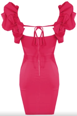 Hazel - Hot Pink Puff Sleeve Mini Dress 5 Hazel - Hot Pink Puff Sleeve Mini Dress -Deals Sarto View Store Screenshot2022 09 01at14.50.40