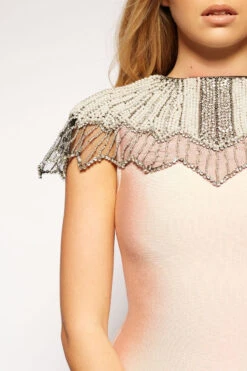 Belice - Diamante Embellished Cape Pink Bandage Dress 9 Belice - Diamante Embellished Cape Pink Bandage Dress -Deals Sarto View Store missg.feb .201819077