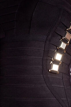 St Louis - Black Strapless Bandage Dress -Deals Sarto View Store st louis 8