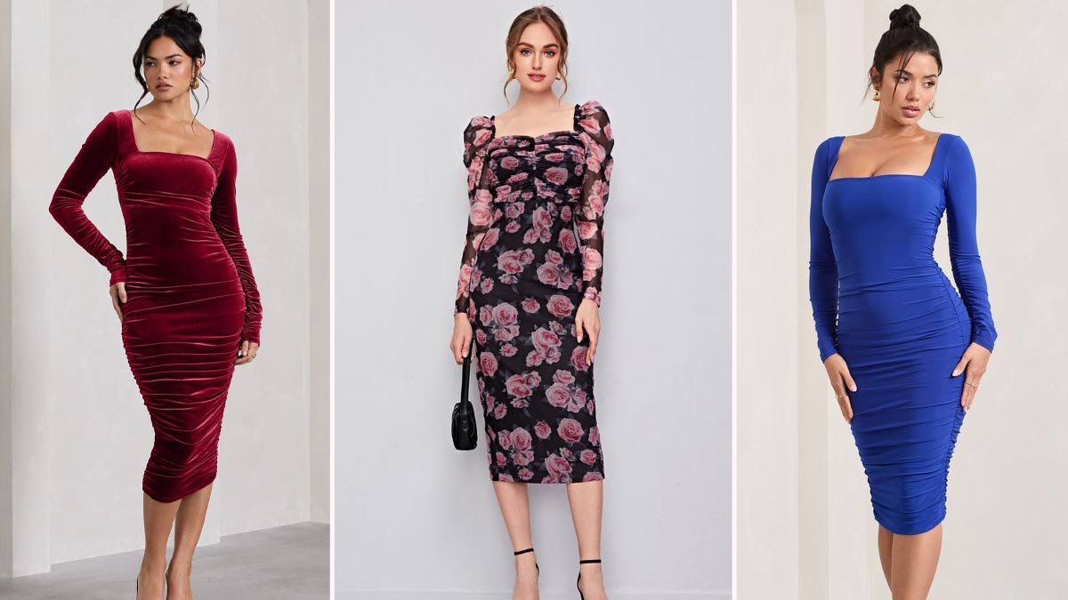 Deals Sarto View Store -Deals Sarto View Store 5 Beautiful Full Sleeves Bodycon Dresses You Need To Add To Your Collection 1728466074089